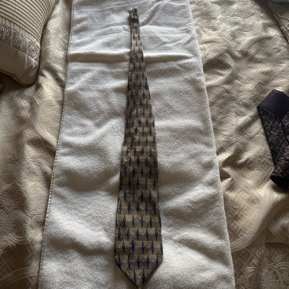 Bravini men’s silk neck tie